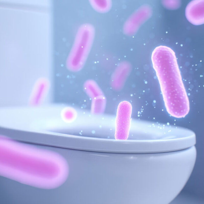 Bakterien-in-der-Toilette